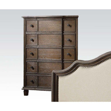 ACME 26116 Baudouin Chest, Weathered Oak ACME Furniture