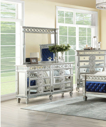 ACME 26155 Varian Dresser, Mirrored ACME Furniture