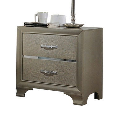 ACME 26243 Carine Nightstand, Champagne ACME Furniture