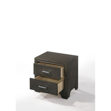 ACME 26263 Carine Nightstand, Gray ACME Furniture