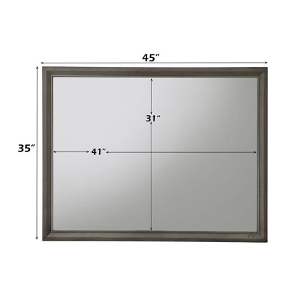 ACME 26264 Carine Mirror, Gray