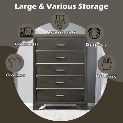 ACME 26266 Carine Chest, Gray