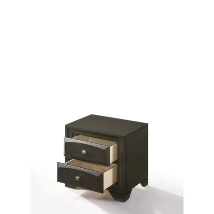 ACME 26543 Soteris Nightstand, Antique Gray