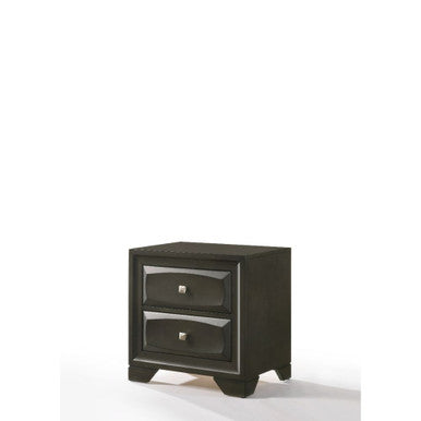 ACME 26543 Soteris Nightstand, Antique Gray ACME Furniture
