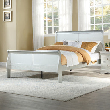 ACME 26730Q Louis Philippe Queen Bed, Platinum (1Set/2Ctn) ACME Furniture