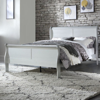 ACME 26740T Louis Philippe Twin Bed, Platinum (1Set/2Ctn) ACME Furniture