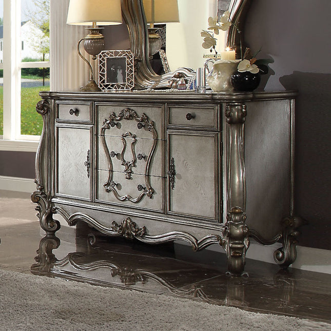 ACME 26845 Versailles Dresser, Antique Platinum