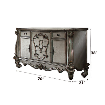 ACME 26845 Versailles Dresser, Antique Platinum