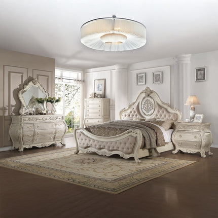 ACME 27014 Ragenardus Mirror, Antique White