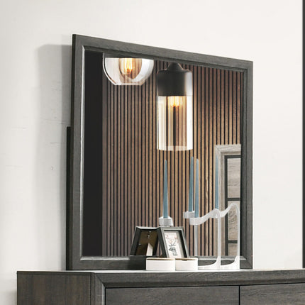 ACME 27054 Valdemar Mirror, Weathered Gray