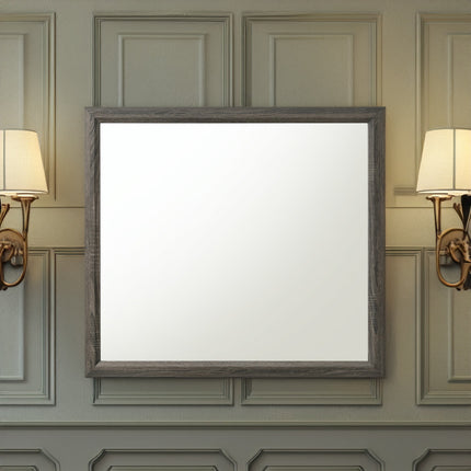 ACME 27054 Valdemar Mirror, Weathered Gray