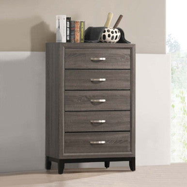 ACME 27056 Valdemar Chest, Weathered Gray ACME Furniture
