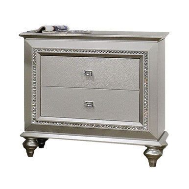 ACME 27233 Kaitlyn Nightstand, Champagne ACME Furniture