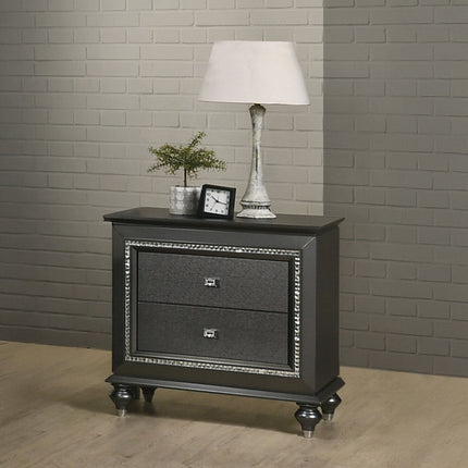 ACME 27283 Kaitlyn Nightstand, Champagne