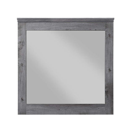ACME 27324 Vidalia Mirror, Rustic Gray Oak