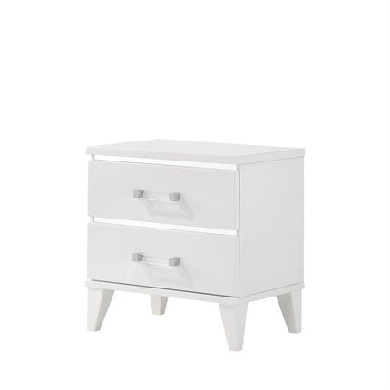 ACME 27393 Chelsie Nightstand White Finish
