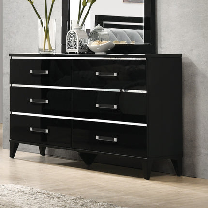 ACME 27415 Chelsie Dresser Black Finish