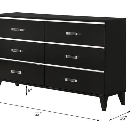 ACME 27415 Chelsie Dresser Black Finish