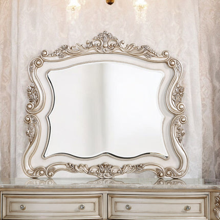 ACME 27444 Gorsedd Mirror, Antique White