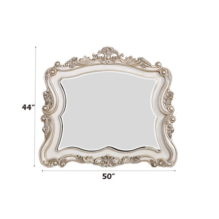 ACME 27444 Gorsedd Mirror, Antique White