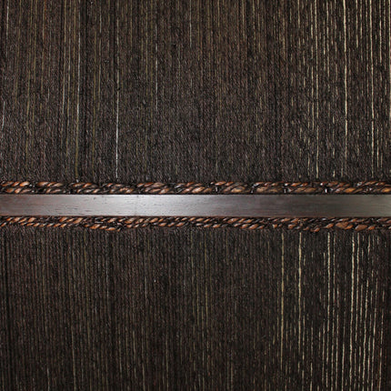 72" Brown Folding Three Panel Screen Room Divider HomeRoots