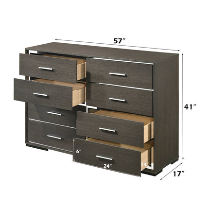 ACME 27655 Escher Dresser, Gray Oak