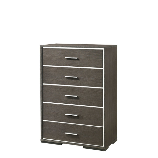 ACME 27656 Escher Chest, Gray Oak