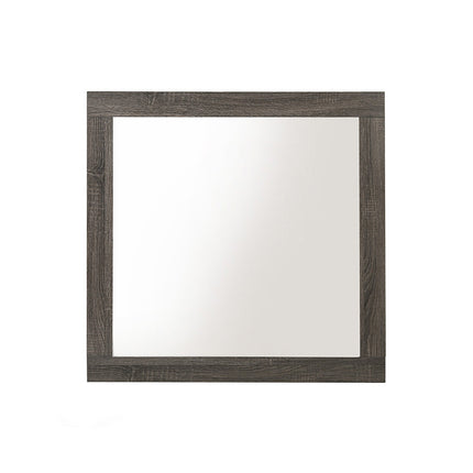 ACME 27674 Avantika Mirror, Rustic Gray Oak