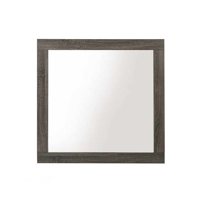 ACME 27674 Avantika Mirror, Rustic Gray Oak