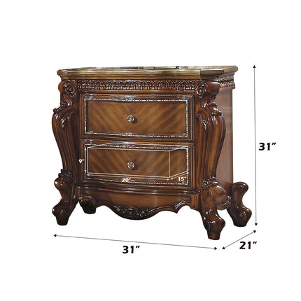 ACME 27843 Picardy Nightstand, Cherry Oak