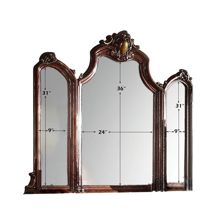 ACME 27844 Picardy Mirror, Cherry Oak