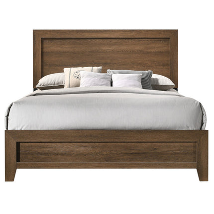ACME 28047EK Miquell Eastern King Bed, Oak