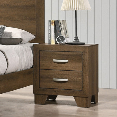 ACME 28053 Miquell Nightstand, Oak ACME Furniture