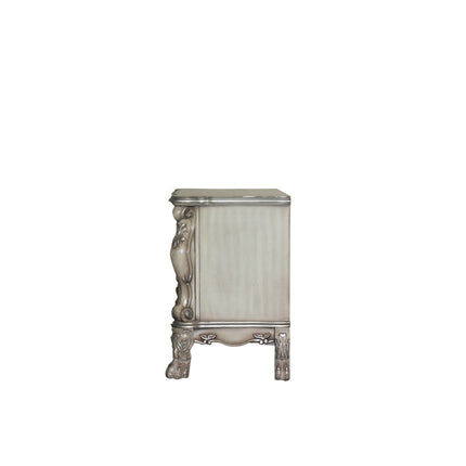ACME 28173 Dresden Nightstand, Vintage Bone White