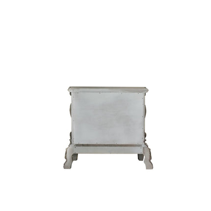 ACME 28173 Dresden Nightstand, Vintage Bone White