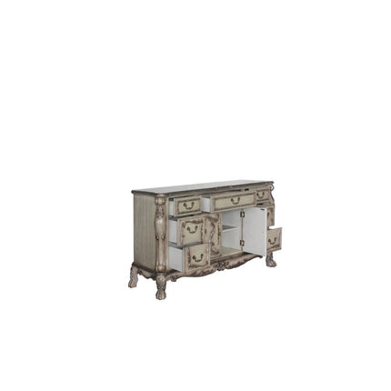 ACME 28175 Dresden Dresser, Vintage Bone White