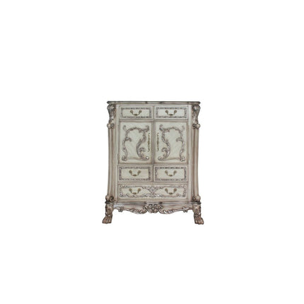 ACME 28176 Dresden Chest, Vintage Bone White