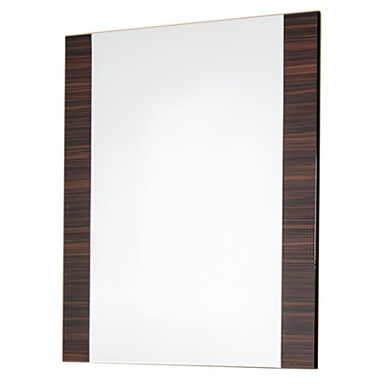 45" Ebony Wood Framed Accent Mirror HomeRoots