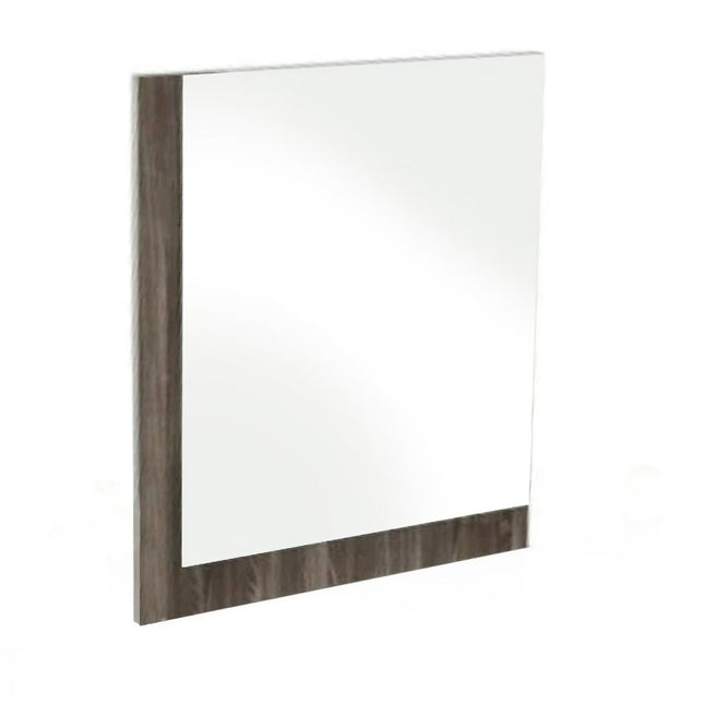 41" Ebony Wood Framed Mounted Dresser Mirror HomeRoots