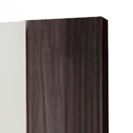 41" Gray Framed Mounted Accent Mirror HomeRoots