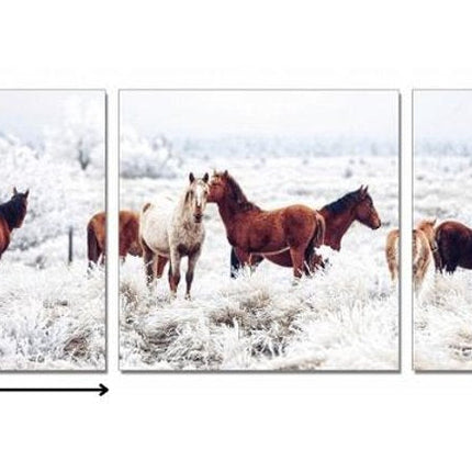 Set of Three White Canvas Square Framed Art HomeRoots