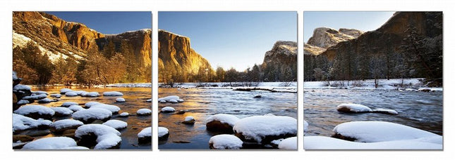 Set of Three White Canvas Square Framed Art HomeRoots