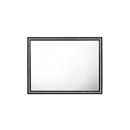 ACME 28434 Haiden Mirror, Weathered Black Finish