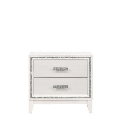 ACME 28453 Haiden Nightstand, White Finish