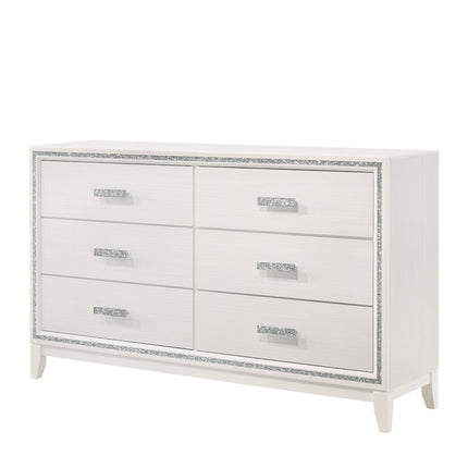 ACME 28455 Haiden Dresser, White Finish