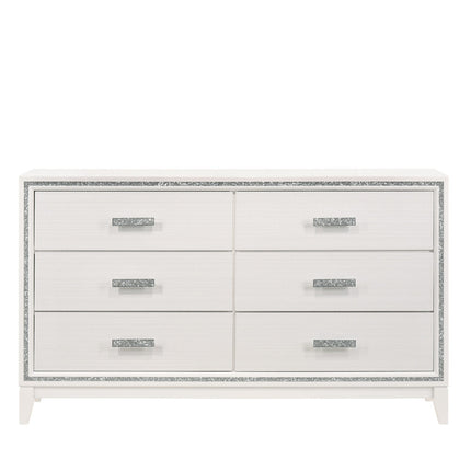 ACME 28455 Haiden Dresser, White Finish
