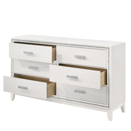 ACME 28455 Haiden Dresser, White Finish