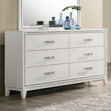 ACME 28455 Haiden Dresser, White Finish ACME Furniture