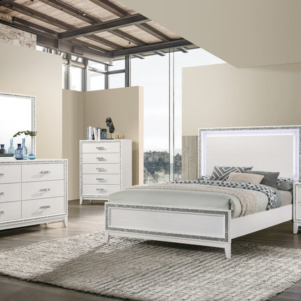 ACME 28455 Haiden Dresser, White Finish