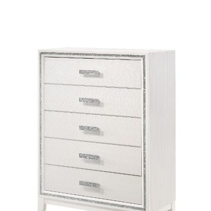 ACME 28456 Haiden Chest, White Finish